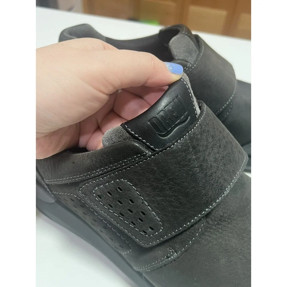 Drew Marshall 44011 Black Nubuck Leather Shoes Men’s Size 13 W